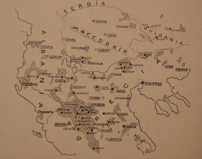 unitatea geografica a aromanilor